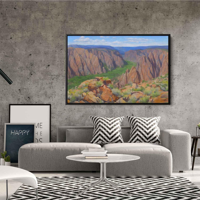 Realism Black Canyon of Gunnison #136 - Kanvah