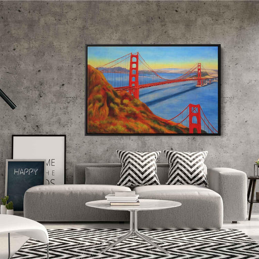 Realism Golden Gate Bridge #136 - Kanvah