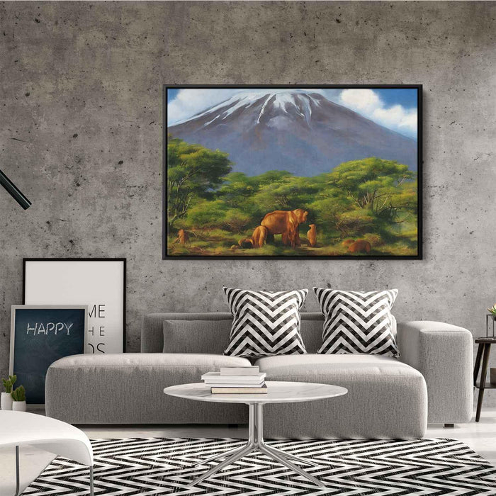 Realism Mount Kilimanjaro #133 - Kanvah