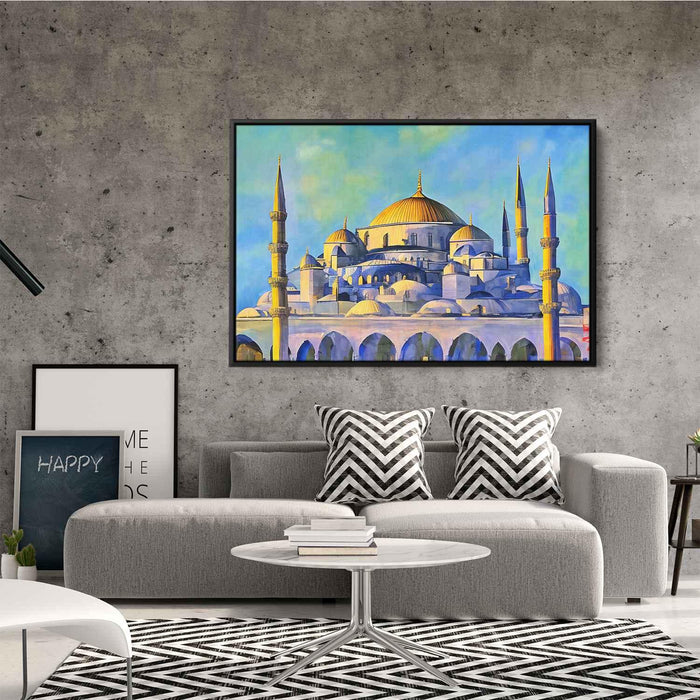 Realism Blue Mosque #114 - Kanvah