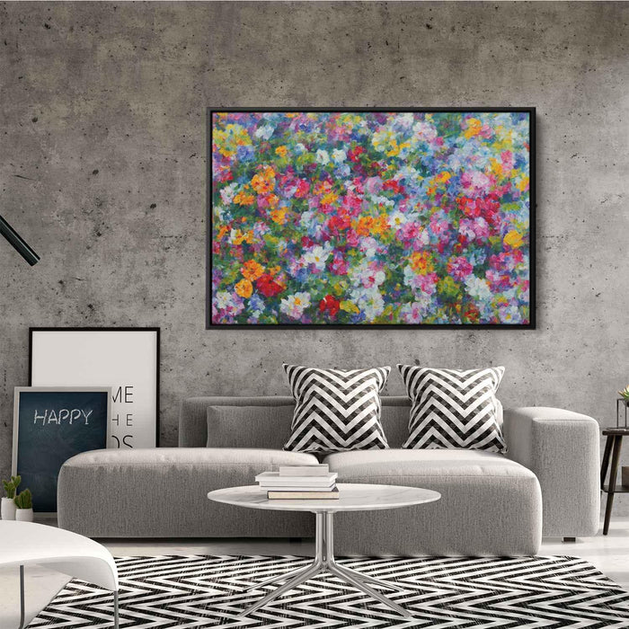 Realistic Oil Tropical Flowers #118 - Kanvah