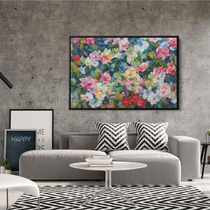 Realistic Oil Tropical Flowers #124 - Kanvah