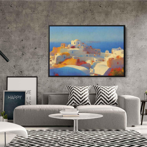 Impressionism Santorini #126 - Kanvah