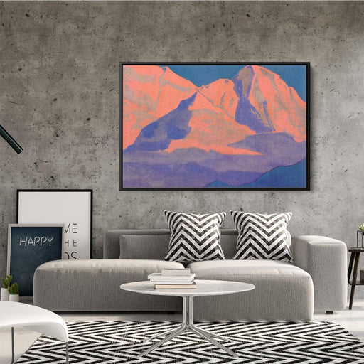 Study of mountains by Nicholas Roerich - Canvas Artwork