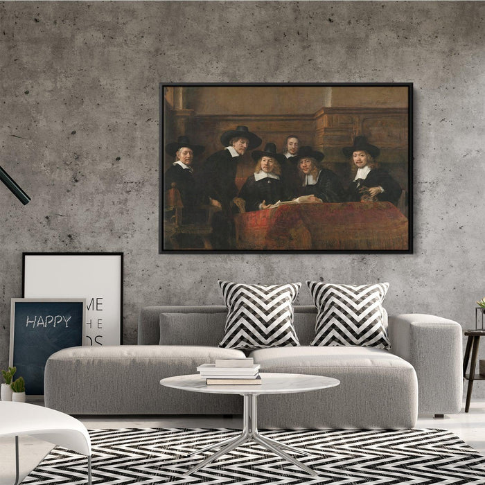 The Syndics by Rembrandt - Canvas Artwork