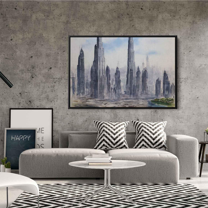 Watercolor Burj Khalifa #111 - Kanvah