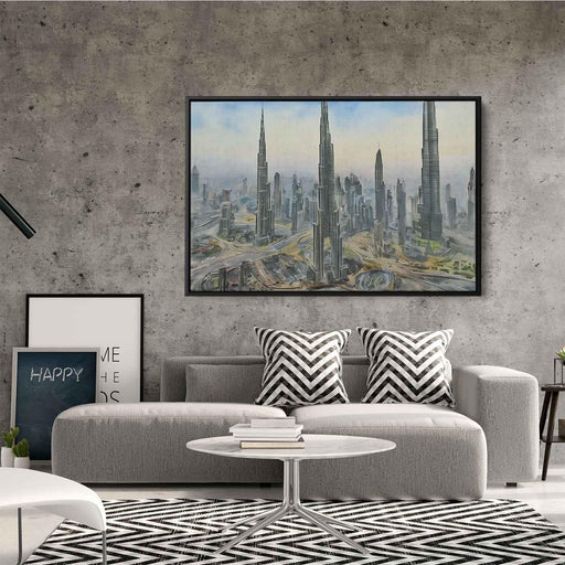Watercolor Burj Khalifa #135 - Kanvah