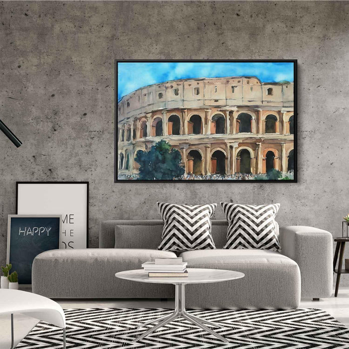Watercolor Colosseum #136 - Kanvah