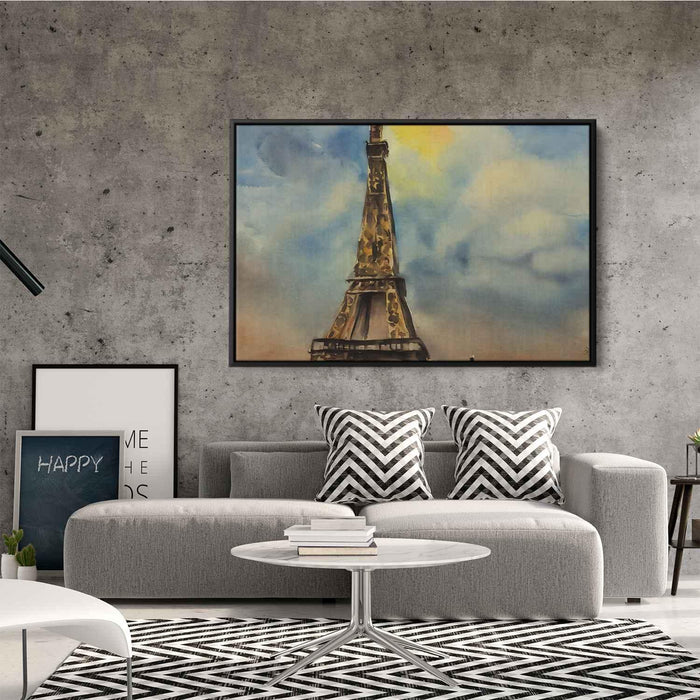 Watercolor Eiffel Tower #126 - Kanvah