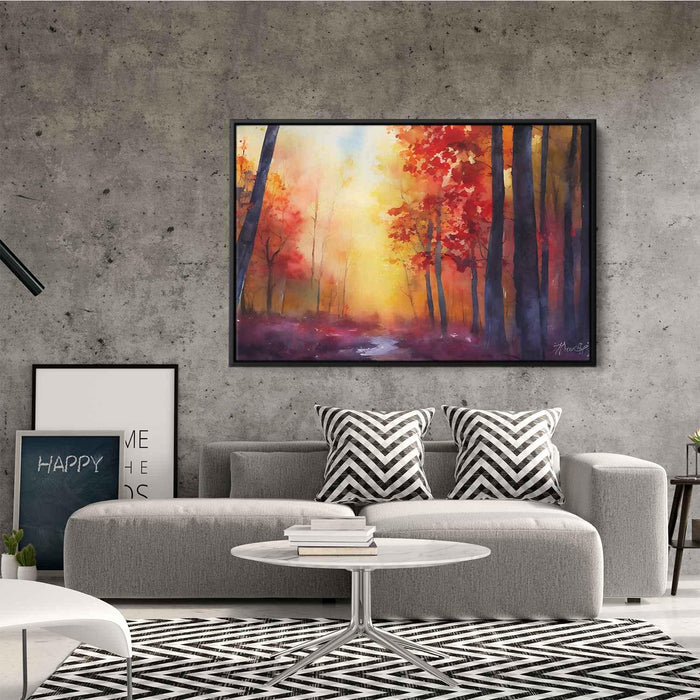 Watercolor Forest #127 - Kanvah