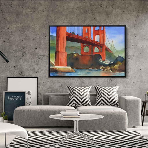 Watercolor Golden Gate Bridge #114 - Kanvah