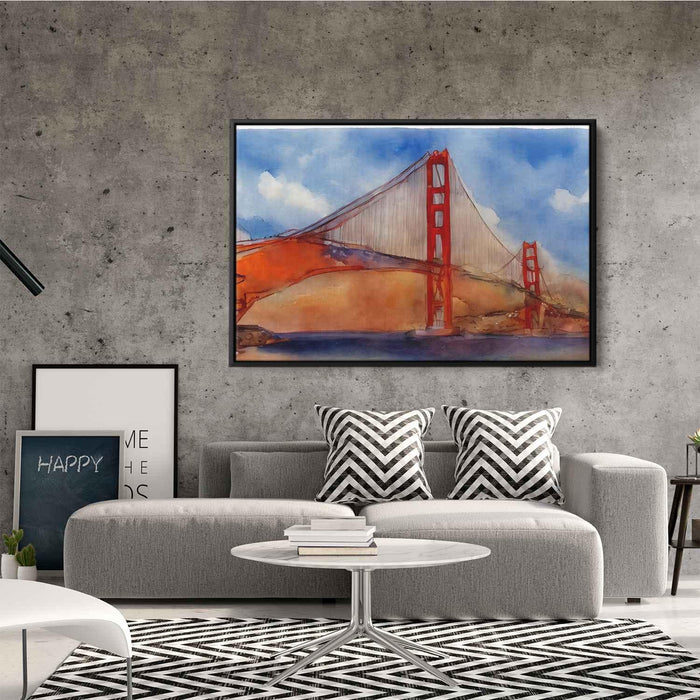 Watercolor Golden Gate Bridge #127 - Kanvah