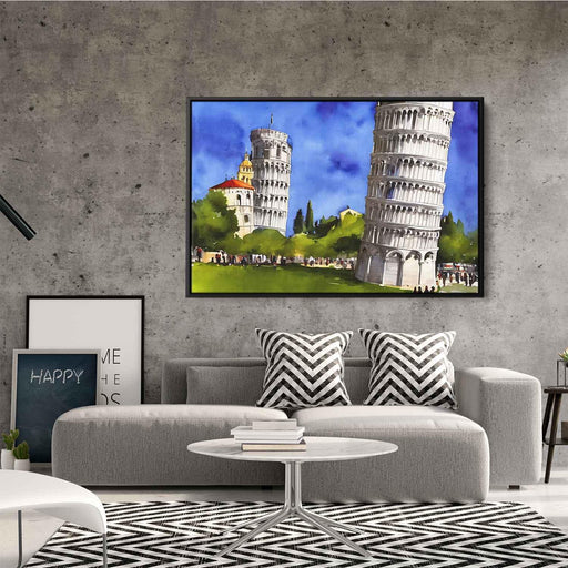 Watercolor Leaning Tower of Pisa #117 - Kanvah