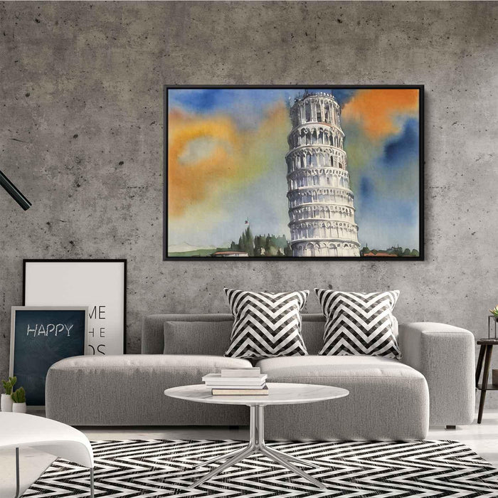 Watercolor Leaning Tower of Pisa #118 - Kanvah