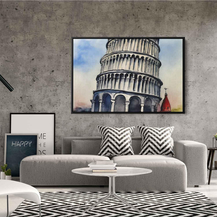 Watercolor Leaning Tower of Pisa #127 - Kanvah