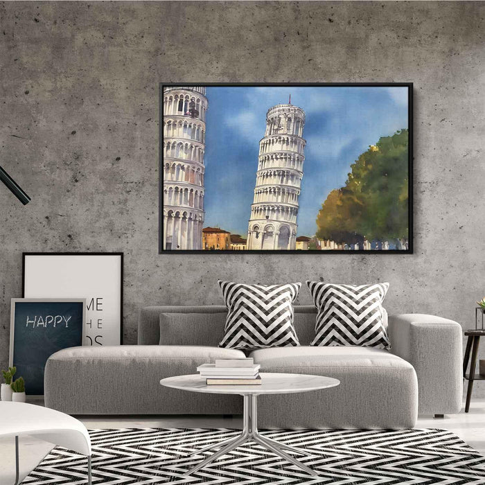 Watercolor Leaning Tower of Pisa #134 - Kanvah