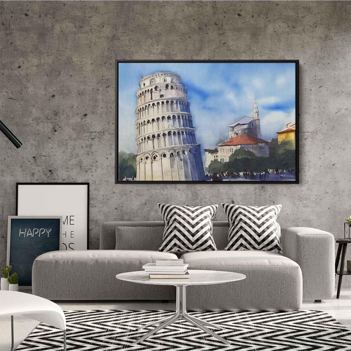 Watercolor Leaning Tower of Pisa #136 - Kanvah