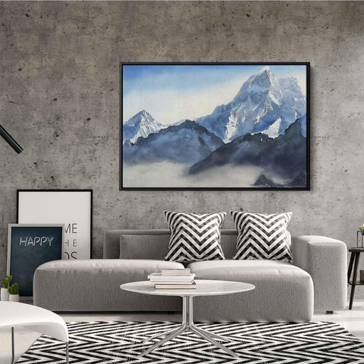 Watercolor Mount Everest #126 - Kanvah