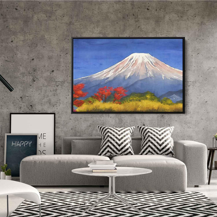 Watercolor Mount Fuji #117 - Kanvah