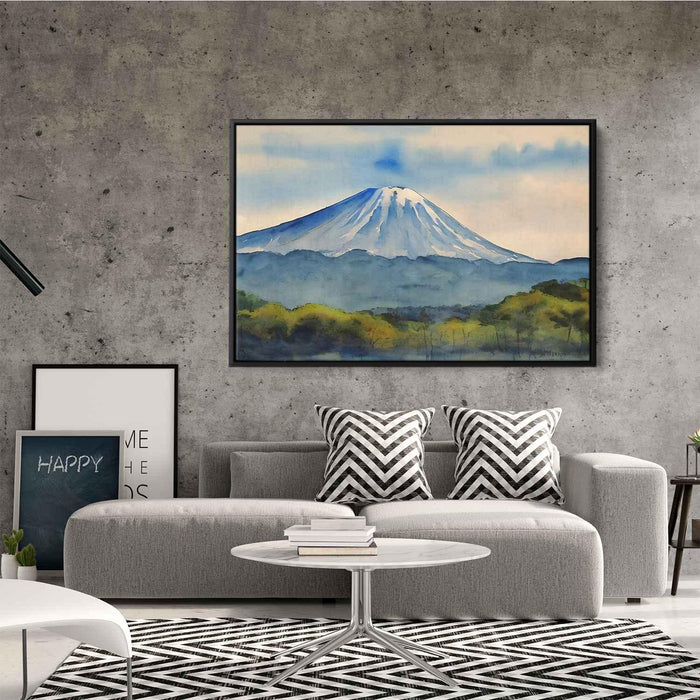 Watercolor Mount Fuji #126 - Kanvah