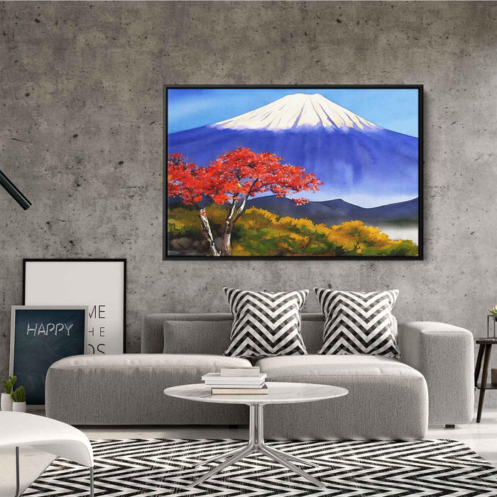 Watercolor Mount Fuji #128 - Kanvah