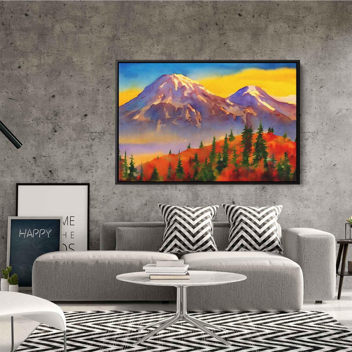 Watercolor Mount Rainier #114 - Kanvah