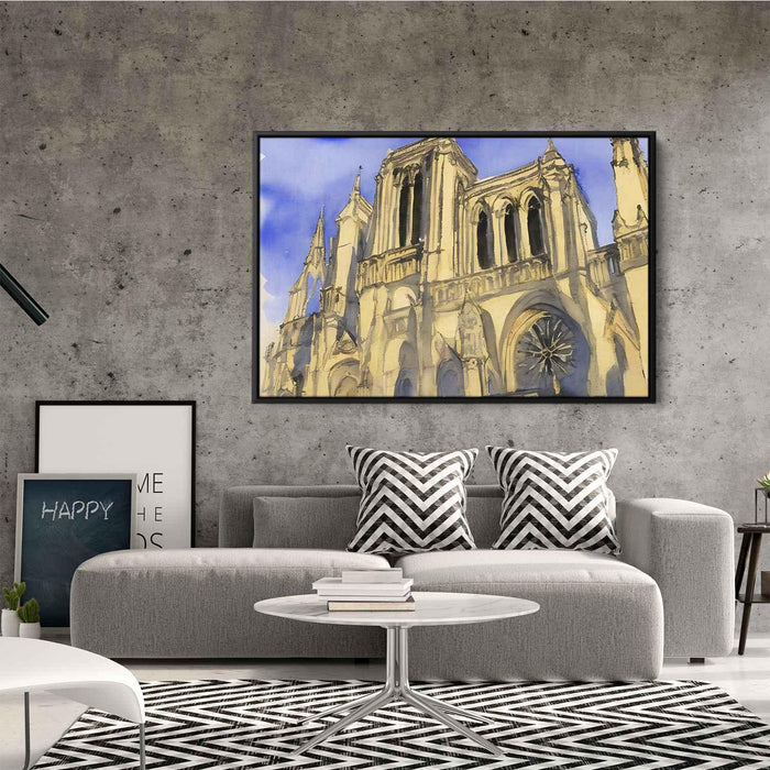 Watercolor Notre Dame Cathedral #118 - Kanvah