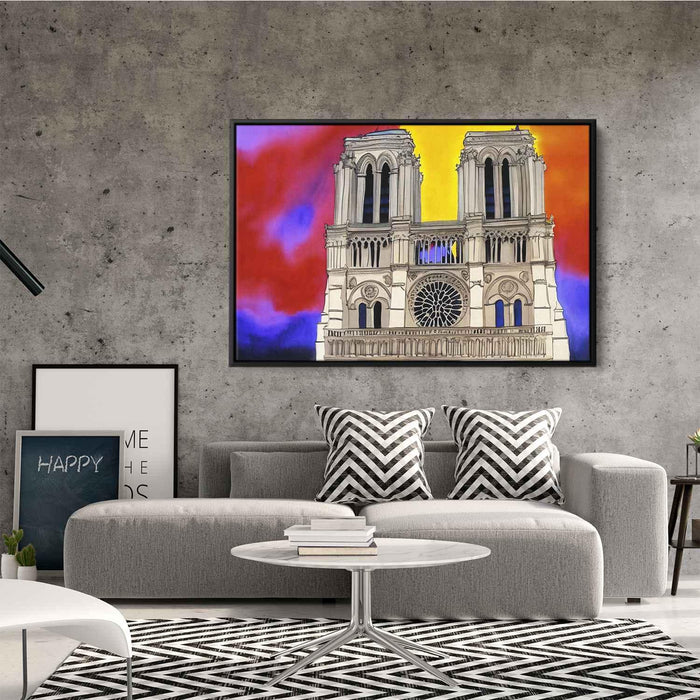 Watercolor Notre Dame Cathedral #124 - Kanvah