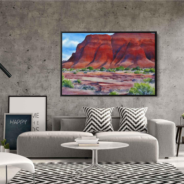 Watercolor Painted Desert #133 - Kanvah