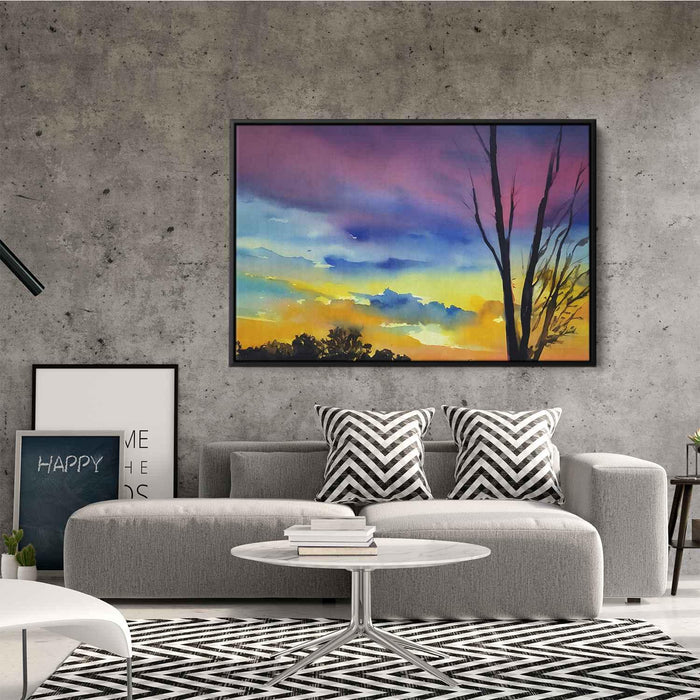 Watercolor Sunset #142 - Kanvah