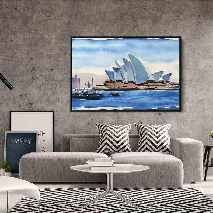 Watercolor Sydney Opera House #114 - Kanvah