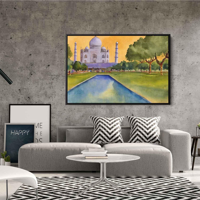 Watercolor Taj Mahal #117 - Kanvah