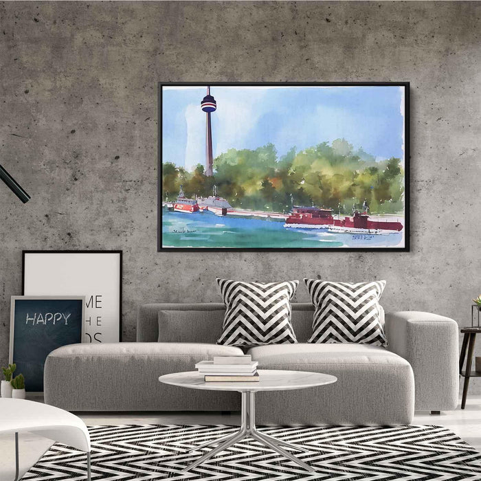 Watercolor CN Tower #111 - Kanvah