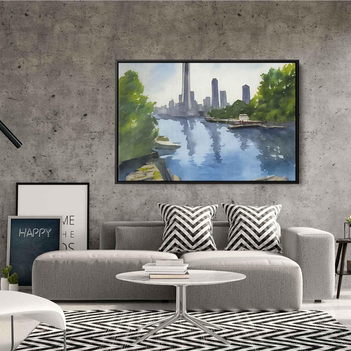 Watercolor CN Tower #128 - Kanvah