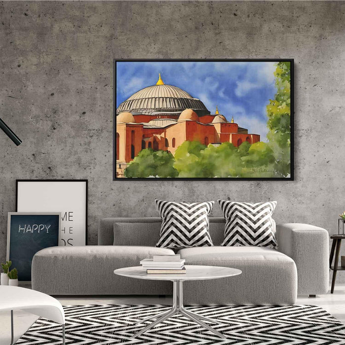 Watercolor Hagia Sophia #107 - Kanvah