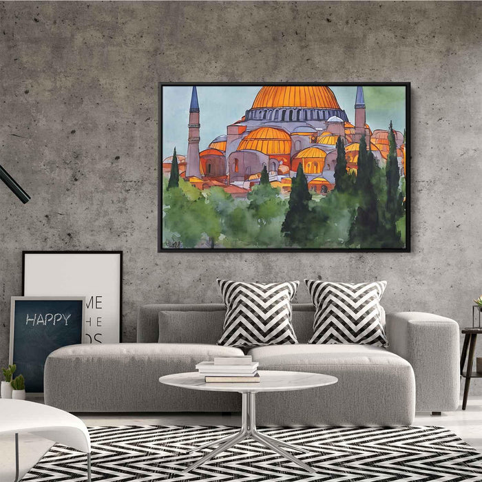 Watercolor Hagia Sophia #111 - Kanvah