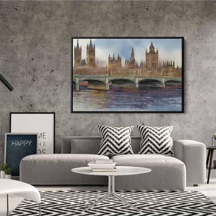 Watercolor Palace of Westminster #117 - Kanvah