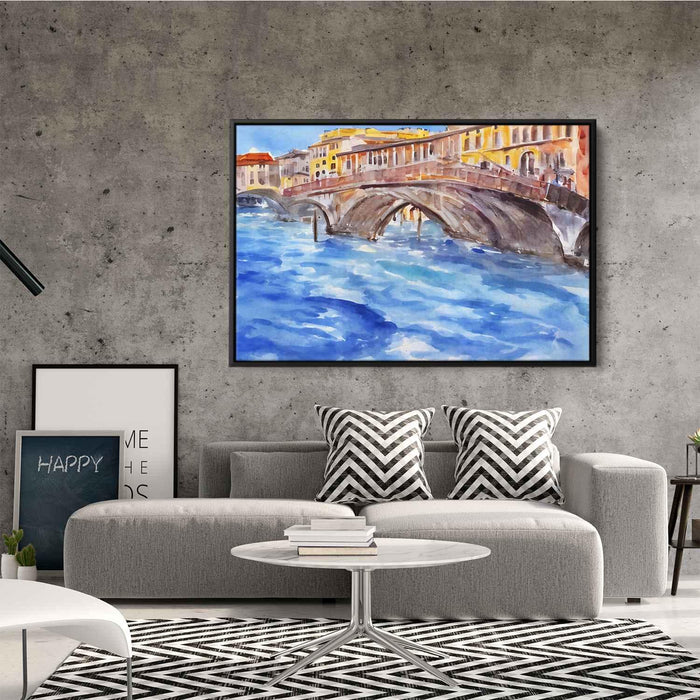 Watercolor Rialto Bridge #133 - Kanvah