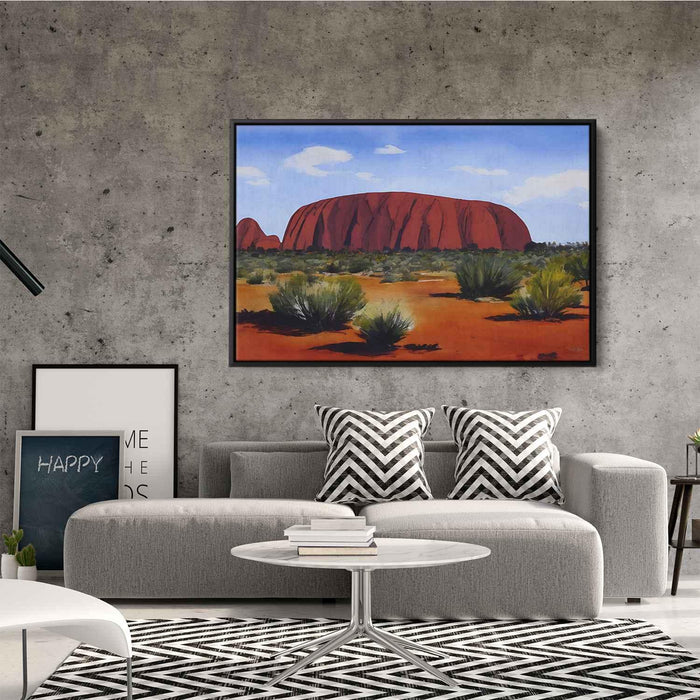 Watercolor Uluru #124 - Kanvah