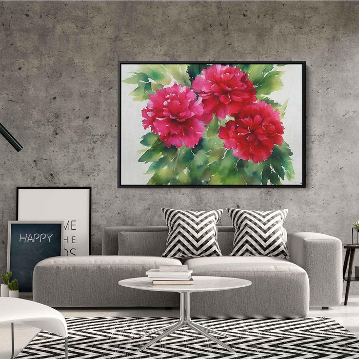 Watercolour Painting Carnations #152 - Kanvah