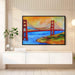 Abstract Golden Gate Bridge #107 - Kanvah