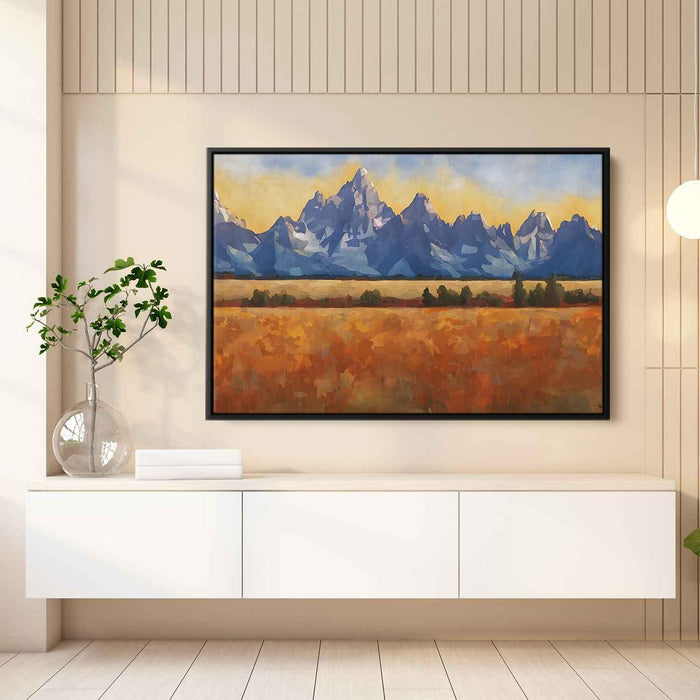 Abstract Grand Tetons #111 - Kanvah