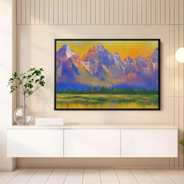 Abstract Grand Tetons #118 - Kanvah