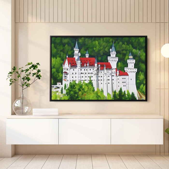 Abstract Neuschwanstein Castle #117 - Kanvah