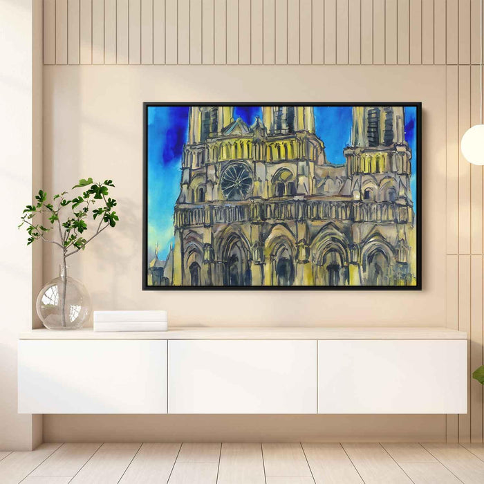 Abstract Notre Dame Cathedral #127 - Kanvah