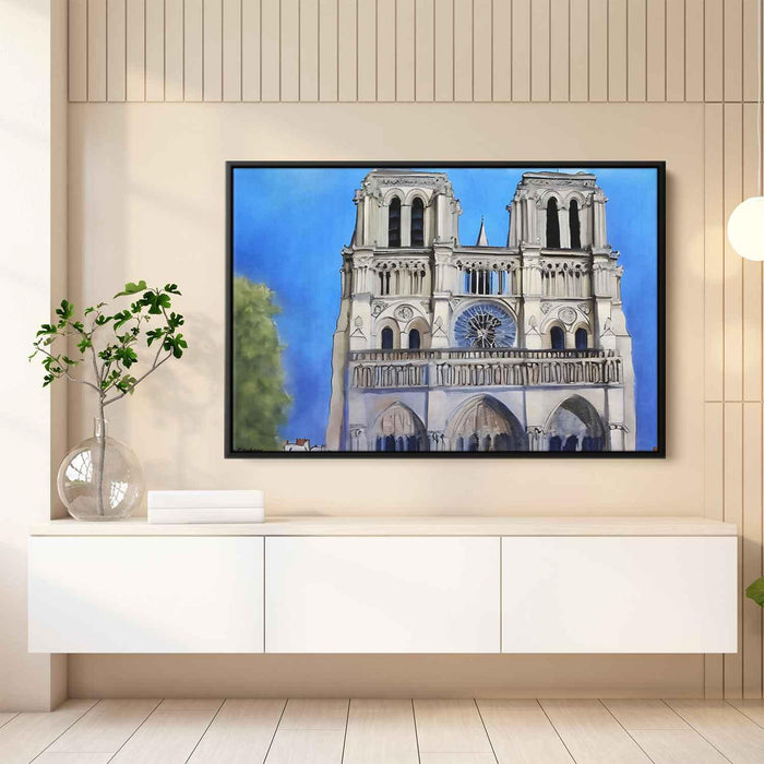 Abstract Notre Dame Cathedral #134 - Kanvah