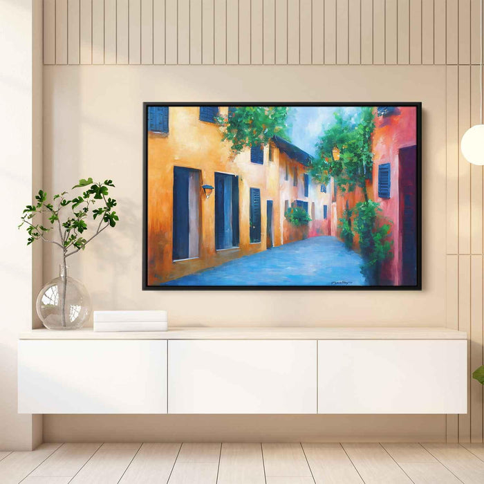 Abstract Portofino Streets #126 - Kanvah