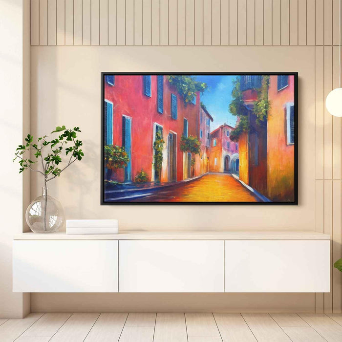 Abstract Portofino Streets #128 - Kanvah