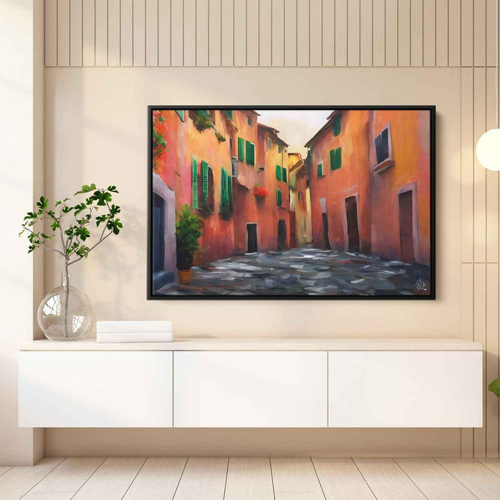 Abstract Portofino Streets #135 - Kanvah