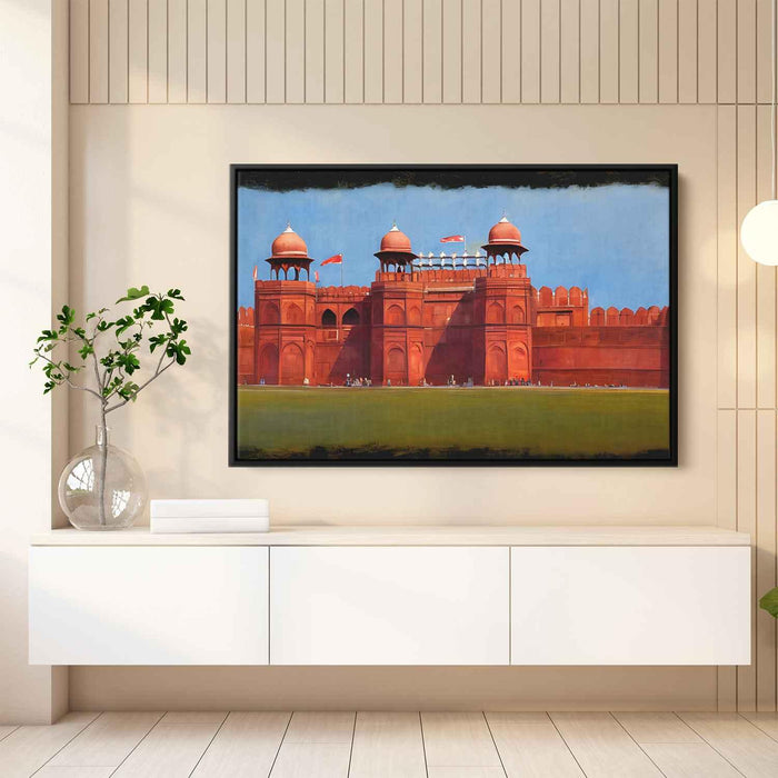 Abstract Red Fort #107 - Kanvah